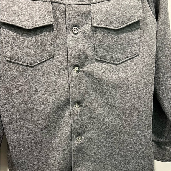 Time Out by Farah Gray Men’s Shirt Jacket/Leisure Suit Jacket - Picture 2 of 6